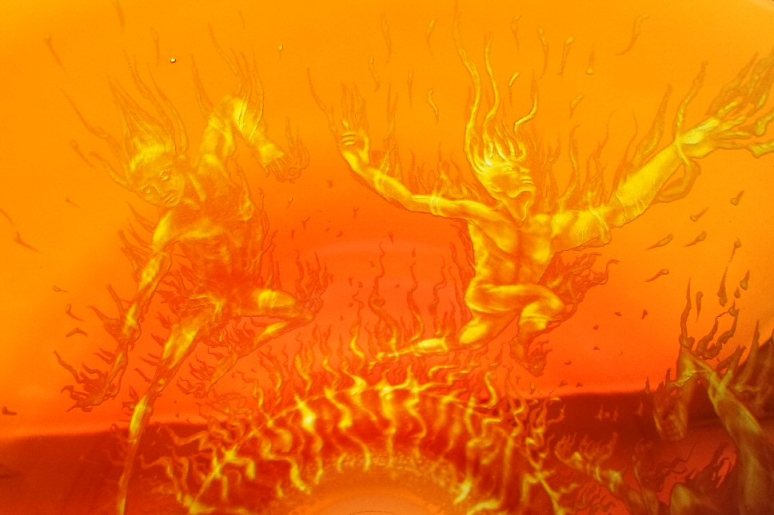 Fire Dancers detail 4